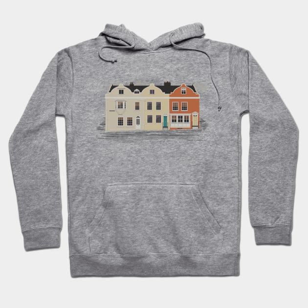 Lombard St. Portsmouth Hoodie by dipweb